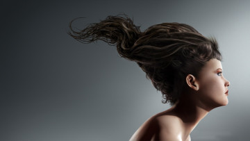 Картинка девушки -+лица +портреты шатенка профиль волосы