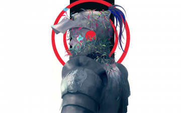 Картинка фэнтези люди рыцарь цветы