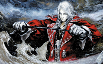 Картинка видео+игры castlevania камзол хлыст драконы