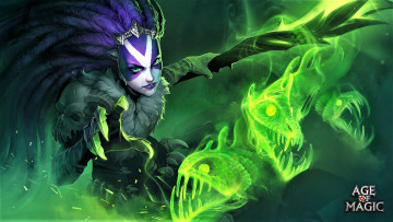 Картинка видео+игры age+of+magic девушка посох магия
