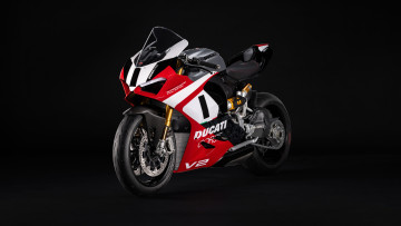 обоя ducati panigale v2 2025, мотоциклы, ducati, panigale, v2, final, edition, 2025, dark, background, bikes, superquadro, дукати, спoртивный, байк
