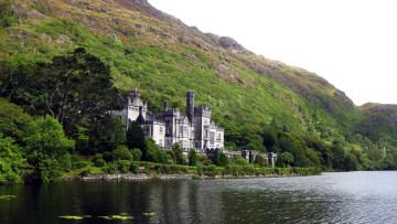 Картинка kylemore+castle connemara ireland города замки+ирландии kylemore castle