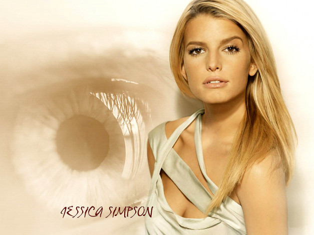 Обои картинки фото Jessica Simpson, девушки