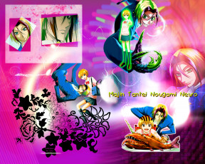 обоя majin, tantei, nougami, neuro, аниме, nogami