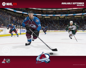 Картинка nhl 09 видео игры