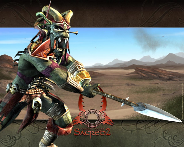 Обои картинки фото sacred, видео, игры, fallen, angel