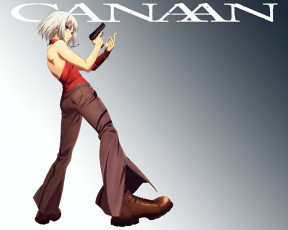 Картинка аниме canaan
