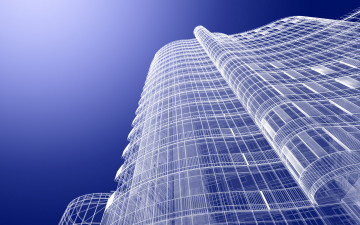 Картинка 3д графика architecture архитектура