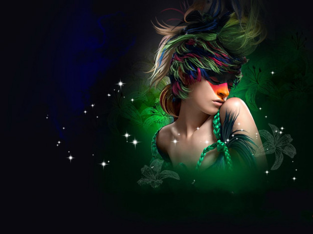 Обои картинки фото фэнтези, девушки