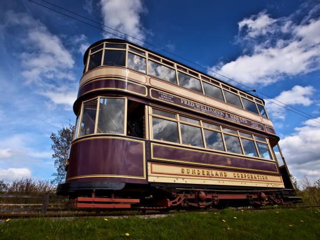 Обои картинки фото техника, трамваи