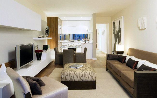 Обои картинки фото интерьер, гостиная