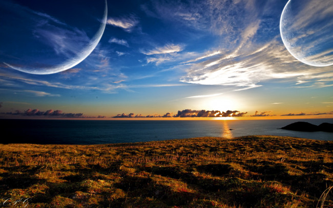 Обои картинки фото природа, восходы, закаты