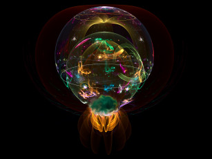 Картинка 3д графика abstract абстракции узор абстракция