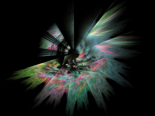 Картинка 3д графика fractal фракталы абстракция узор