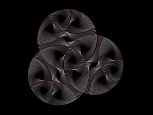 Картинка 3д графика fractal фракталы абстракция узор