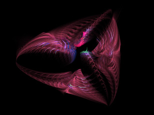 Картинка 3д графика fractal фракталы абстракция