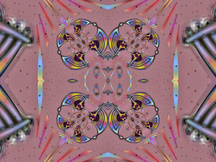 Картинка 3д графика fractal фракталы фрактал