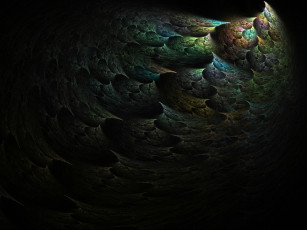 Картинка 3д графика fractal фракталы фрактал узор