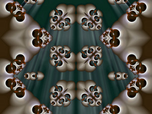 Картинка 3д графика fractal фракталы фрактал узор