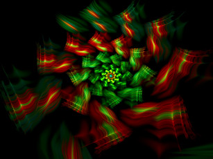 Картинка 3д графика fractal фракталы фрактал узор тёмный