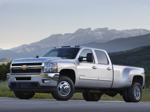 обоя chevrolet, silverado, 3500, hd, crew, cab, автомобили