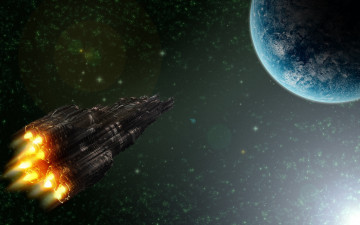 Картинка космос арт планета