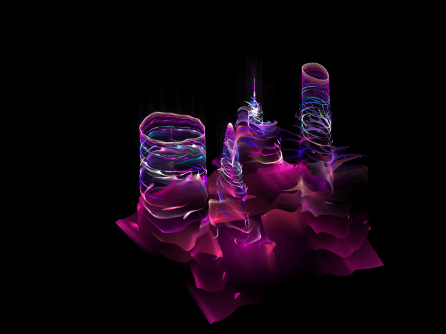 Обои картинки фото 3д, графика, abstract, абстракции, абстракция, узор