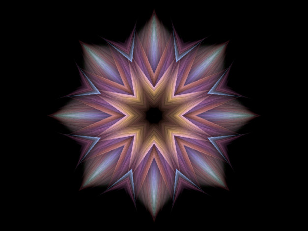 Обои картинки фото 3д, графика, fractal, фракталы, снежинка, фрактал, узор