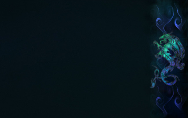 Обои картинки фото 3д, графика, fantasy, фантазия, тёмный, синий, дракон