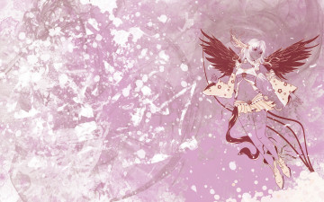 Картинка аниме angels demons девушка