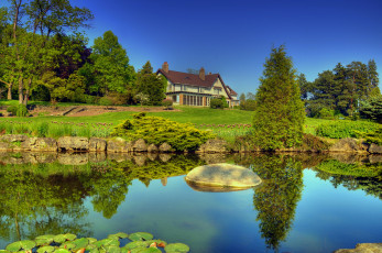 Картинка природа парк hdr