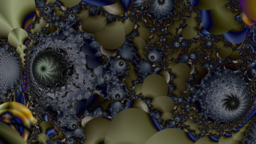 Картинка 3д графика fractal фракталы цвета узор фон