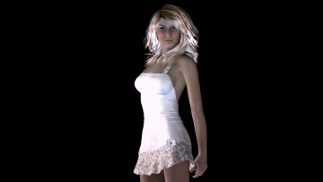 обоя 3д, графика, people, люди, девушка, взгляд