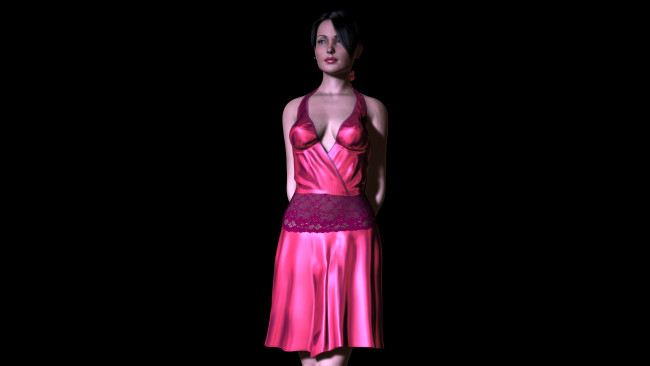 Обои картинки фото 3д, графика, people, люди, взгляд, девушка