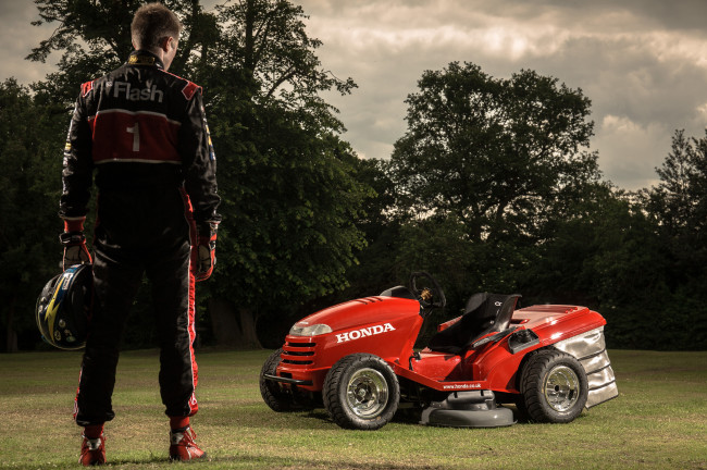 Обои картинки фото техника, газонокосилки, honda