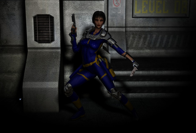 Обои картинки фото 3д, графика, fantasy, фантазия, оружие, стена