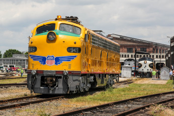 Картинка техника локомотивы локомотив рельсы дорога железная