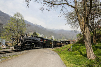 Картинка техника паровозы железная вагоны паровоз рельсы дорога
