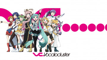 Картинка аниме vocaloid персонажи