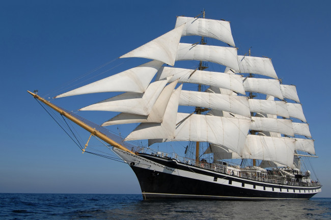 Обои картинки фото корабли, парусники, парусник, море, sea, sailing