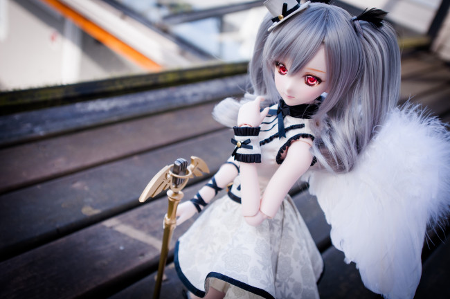 Обои картинки фото разное, игрушки, ангел, кукла, игрушка