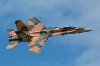 Картинка rcaf+cf-18+demo+jet авиация боевые+самолёты истребитель