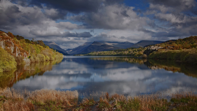 Обои картинки фото природа, реки, озера, горы, лес, река