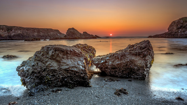 Обои картинки фото природа, восходы, закаты, рассвет