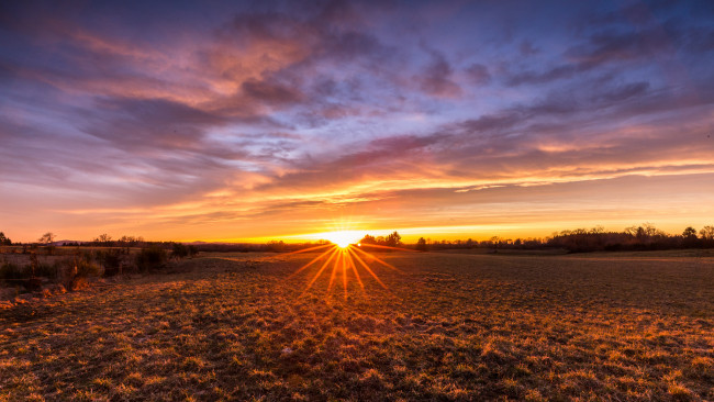 Обои картинки фото природа, восходы, закаты, рассвет