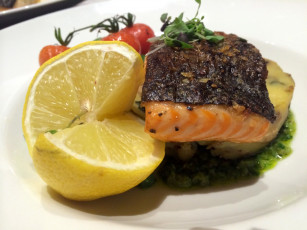 Картинка еда рыба +морепродукты +суши +роллы лимон