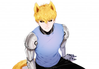 Картинка аниме one+punch+man генос