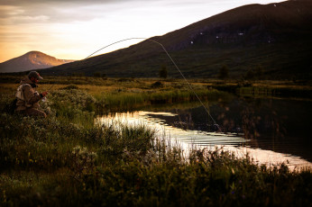 Картинка разное рыбалка +рыбаки +улов +снасти природа удочка рыбак laponia nights
