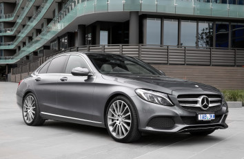обоя автомобили, mercedes-benz, c, 350, e, avantgarde, line, au-spec, w205, 2016г