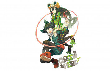 Картинка аниме boku+no+hero+academia персонажи